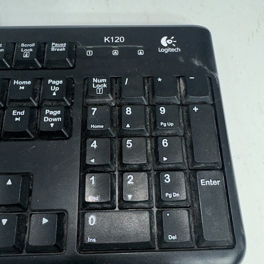 Logitech K120 Desktop USB Keyboard - Used