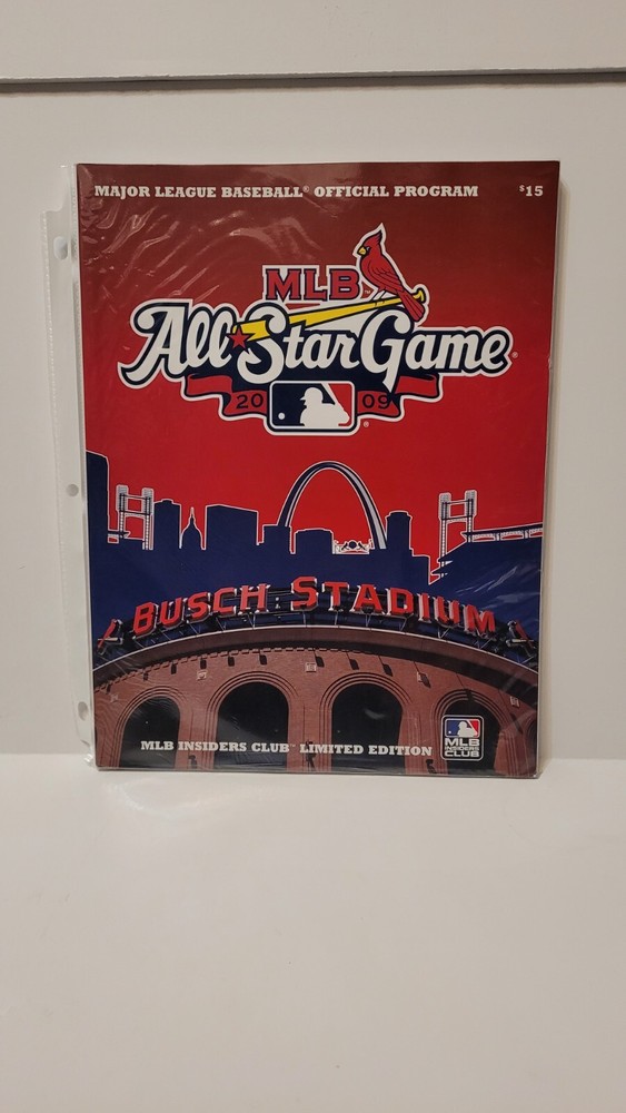 MLB Insiders Club All Star 2009 Official Program