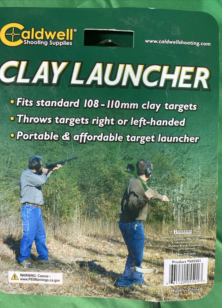 Caldwell Clay Launcher