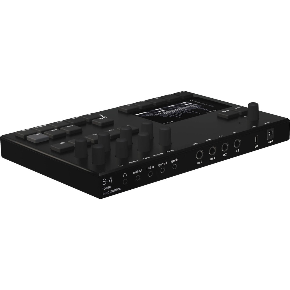 Torso Electronics S4 Sculpting Sampler Audio Instrument - Black