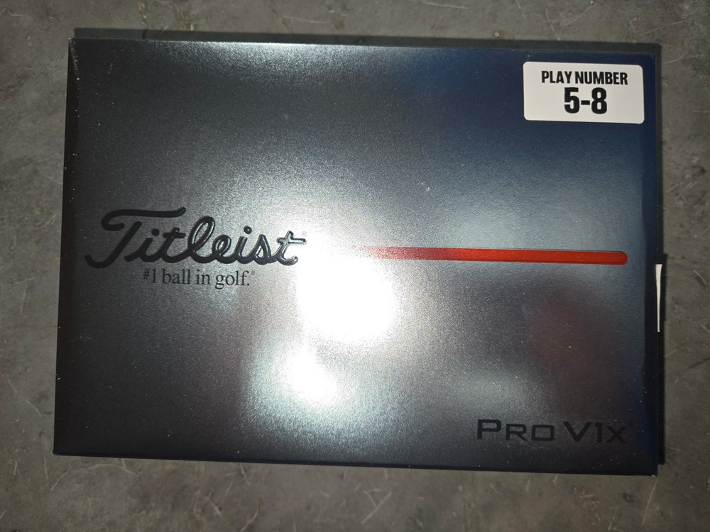 Titleist Pro V1x Golf Balls (High numbers)