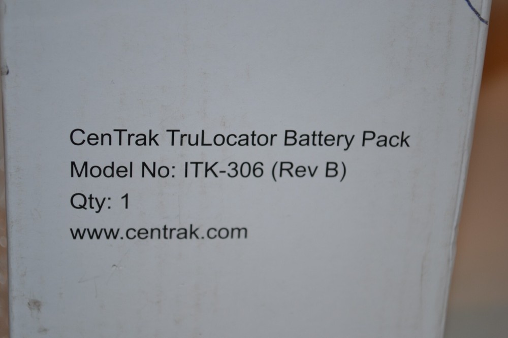CENTRAK TruLocator Battery Pack Model #ITK-306