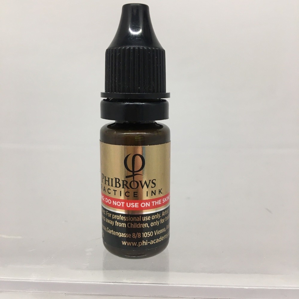 PHIBROWS PRACTICE INK  10ml - DO NOT USE ON SKIN
