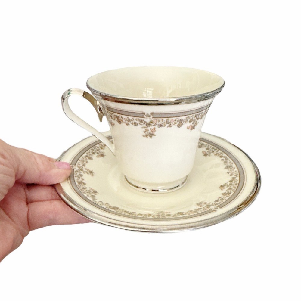 Vintage Lenox Lacepoint Porcelain Bone China Dinnerware
