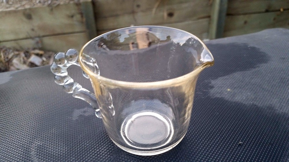 CANDLEWICK FLAT BOTTOM CREAMER 2 3/4" Tall