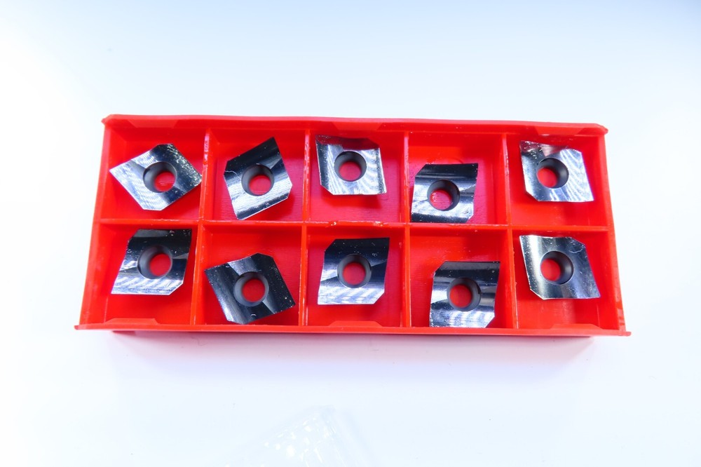 NEW BOX ( 10 ) A.B. TOOLS ADEH 431 CARBIDE INSERTS MILLING SHEAR HOG CNC TOOLS