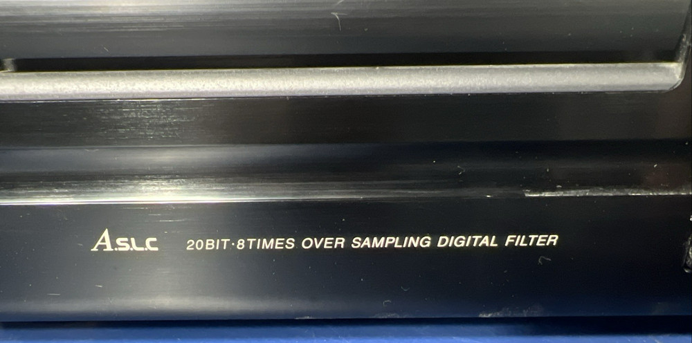 Denon DCD-615 CD Player - 20 Bit 8 Times Over Sampling Digital Filter TESTED!!