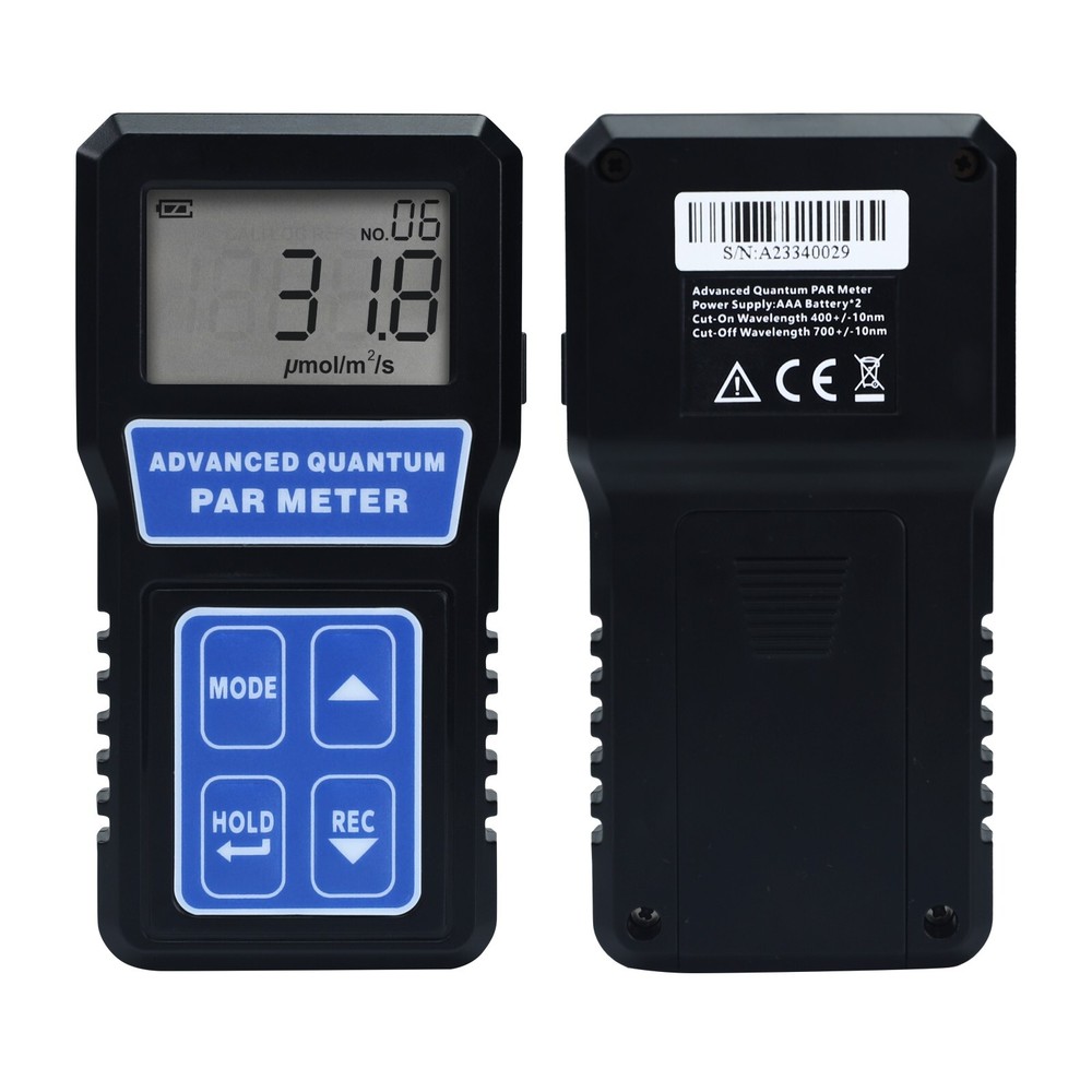 Quantum PAR Sensor PPFD Meter for Led Grow Light Measuring Light Intensity