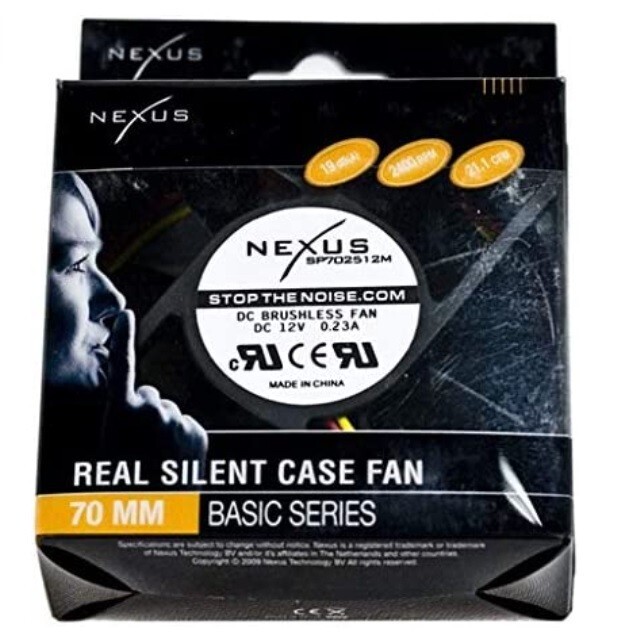 Nexus 70mm Quiet Case Fan