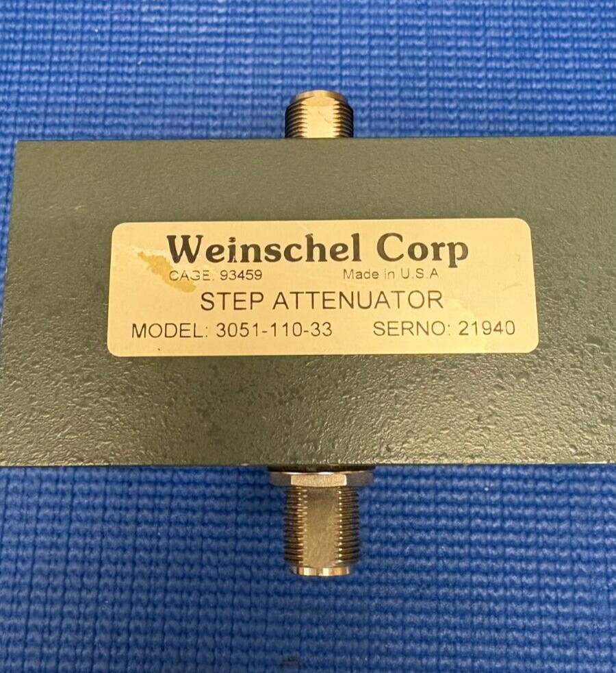 WEINSCHEL 3051-110-33 STEP ATTENUATOR