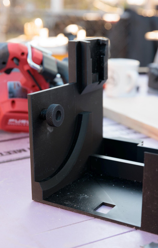 Custom 6-1/2" Power Saw Storage Insert for Compact Modular Toolbox Organizer