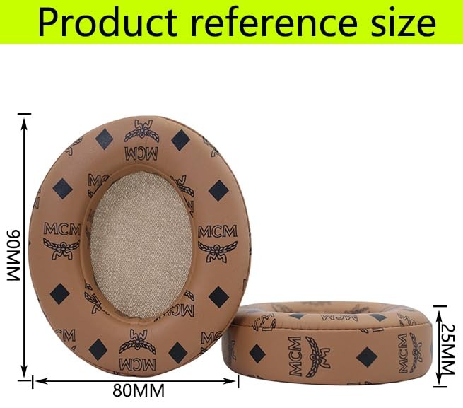 Replacement Ear Pads are Compatible with Beats Studio 2 / Brown Flower