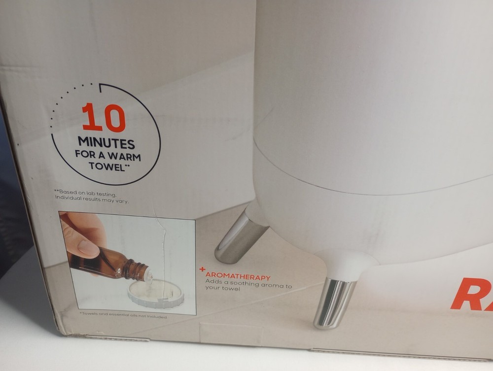 Sharper Image Luxury Towel Warmer New