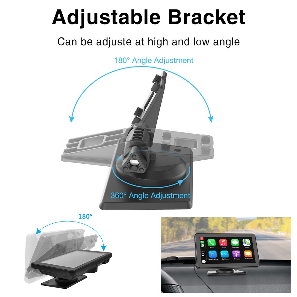 CARPURIDE Portable Sticker Bracket
