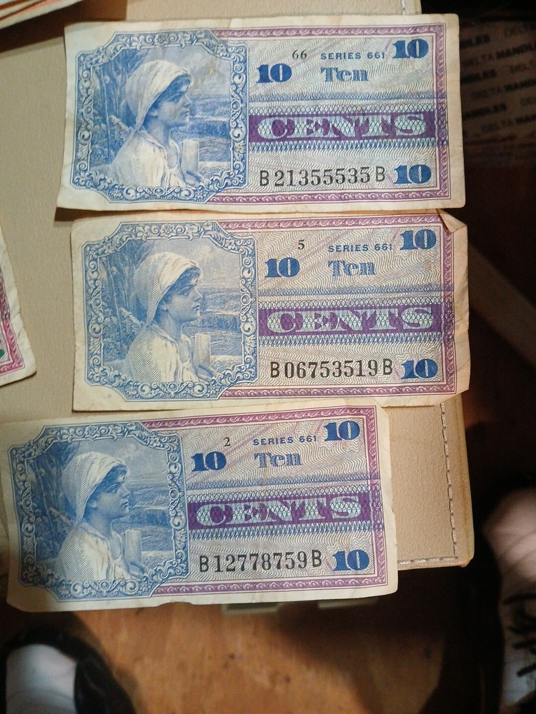 military banknote