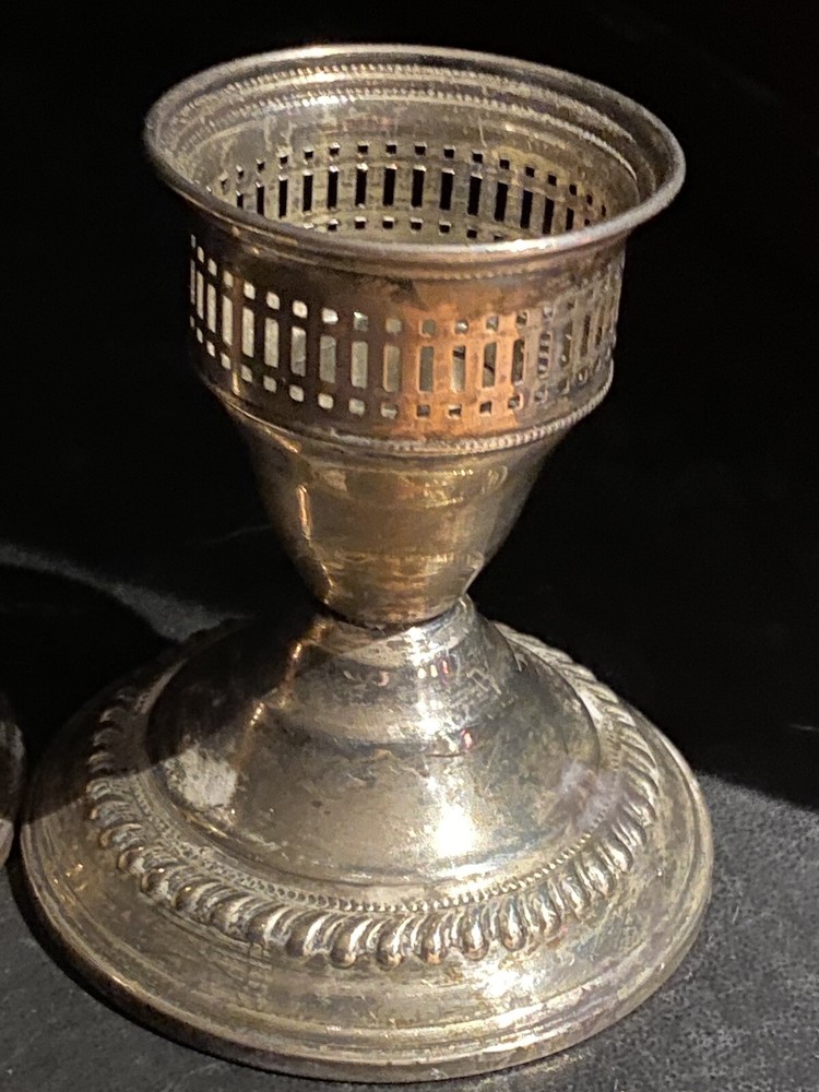 Edwardian Sterling Candelstick Set