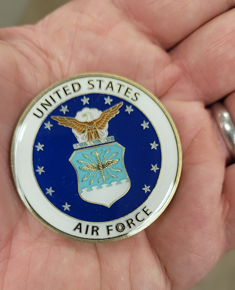 US Air Force Lieutenant General Challenge Coin Officially Licensed