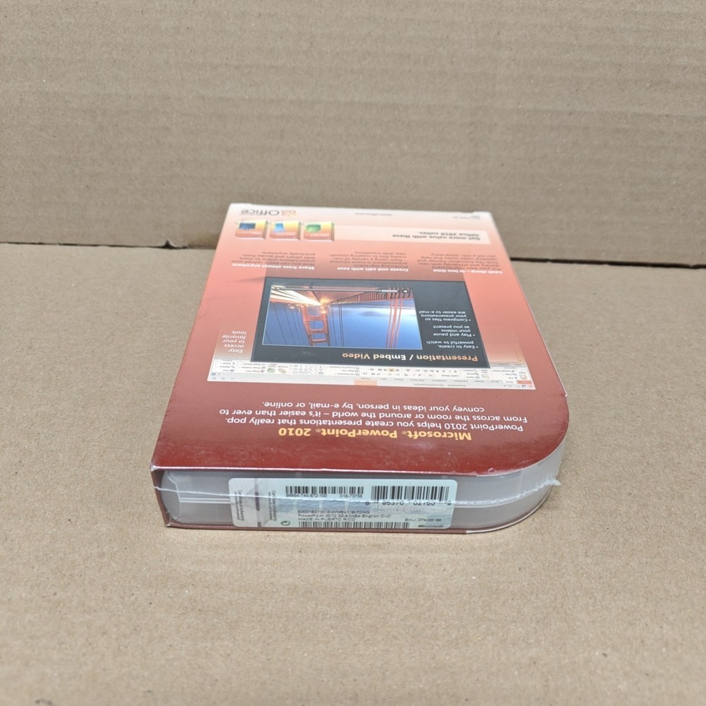 PowerPoint 2010, EN Microsoft 079-05186
