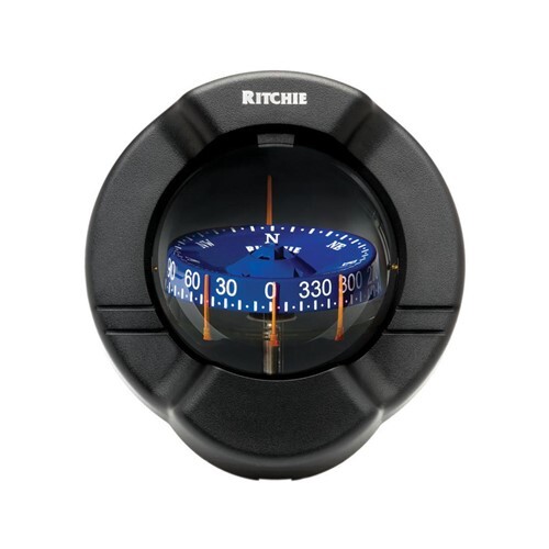 Ritchie Compass, Bulkhead, 3.75" Combi, Black SR-2