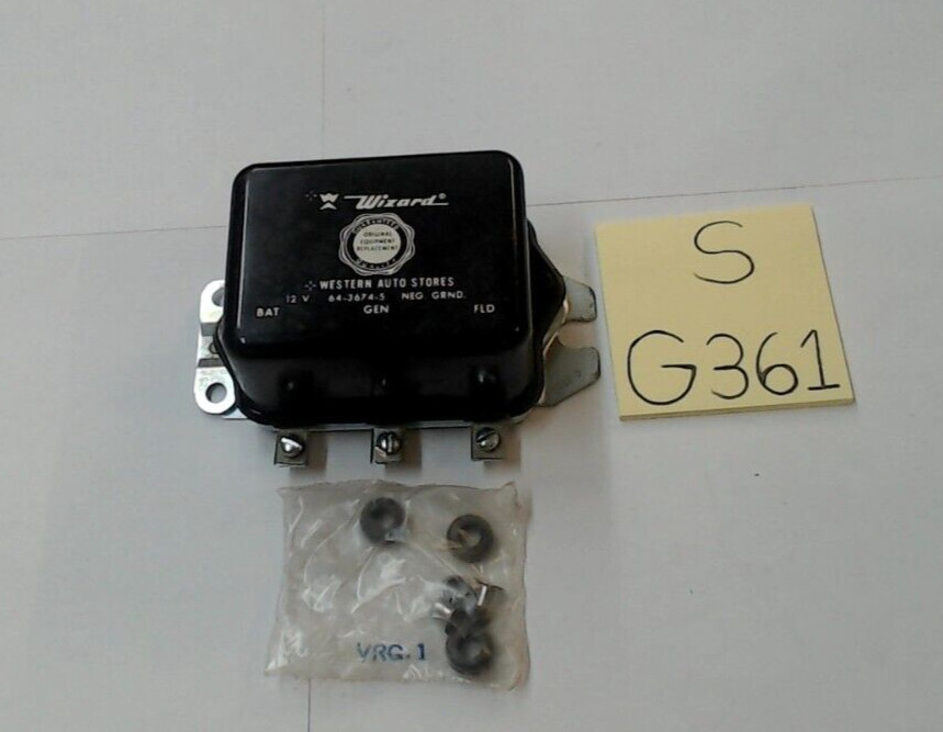 Vintage, Wizard 64 3674-5 Voltage Regulator