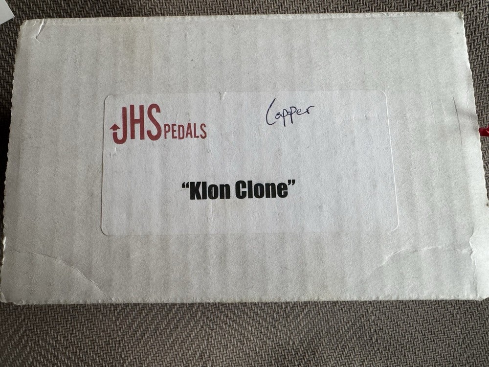 2012 JHS Klon Replica Copper Excellent w/ Box!