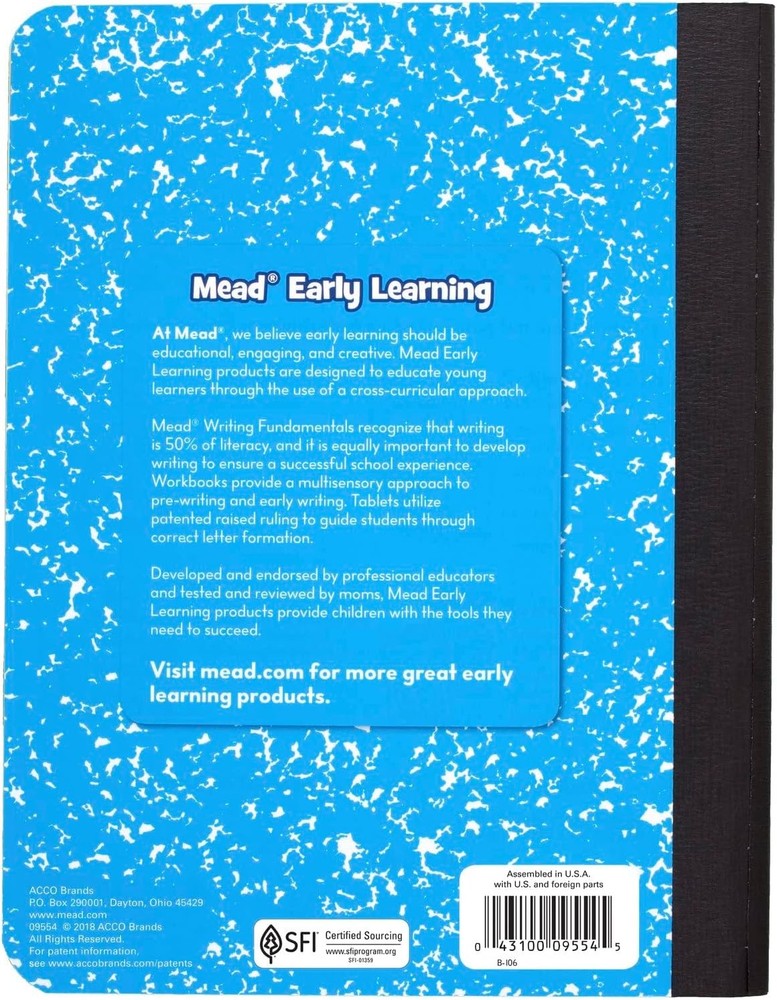 Primary Journal Creative Story Tablet posit Notebook,Grades K-2