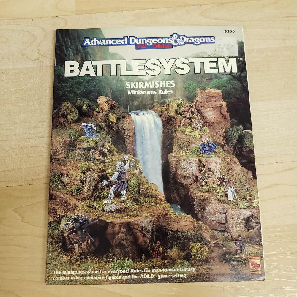 Battlesystem Skirmishes - Advanced Dungeons & Dragons AD&D 2E,2nd Edition