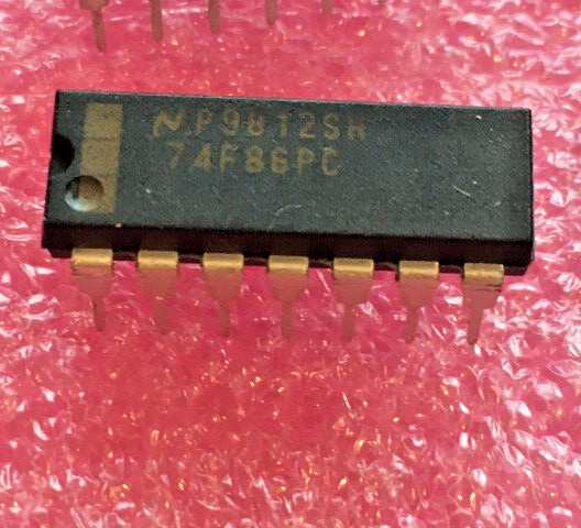 10pc 74F86PC / 74F86PC NATIONAL SEMICONDUCTOR NEW