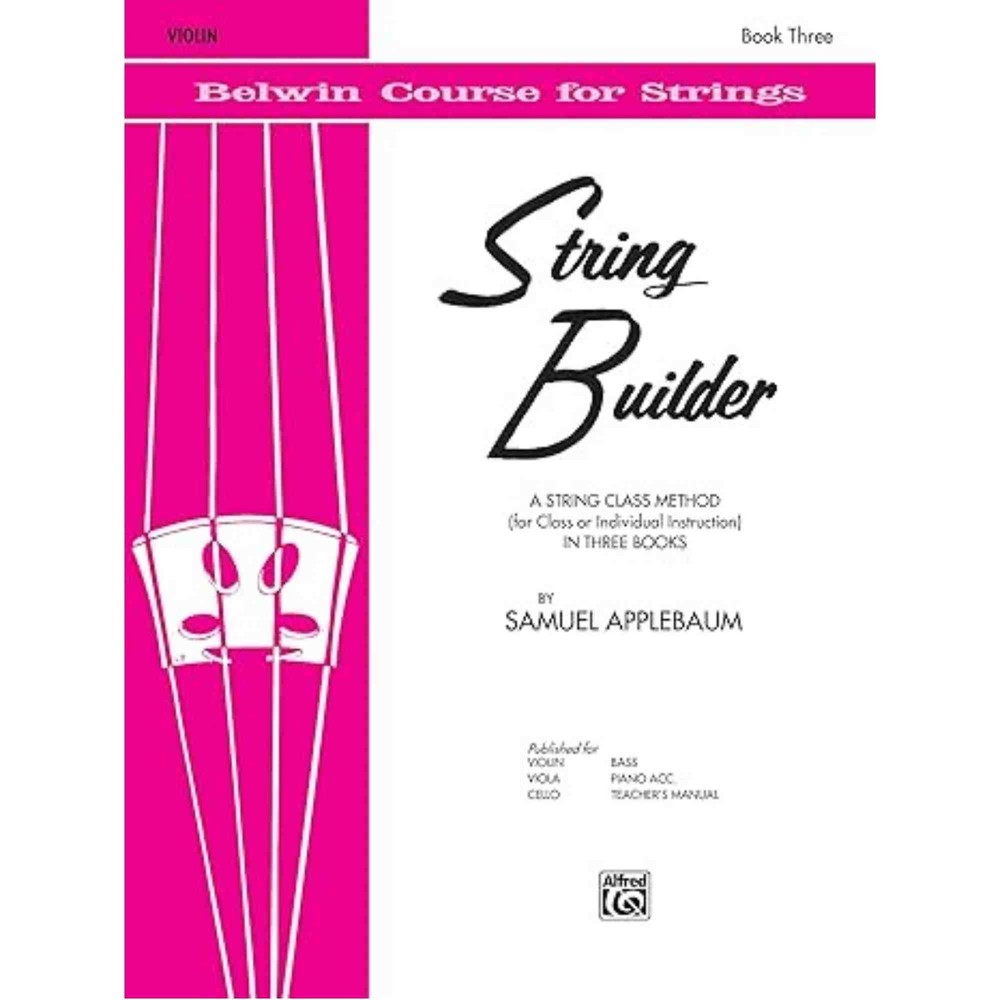 String Builder - Violin - Book 3
