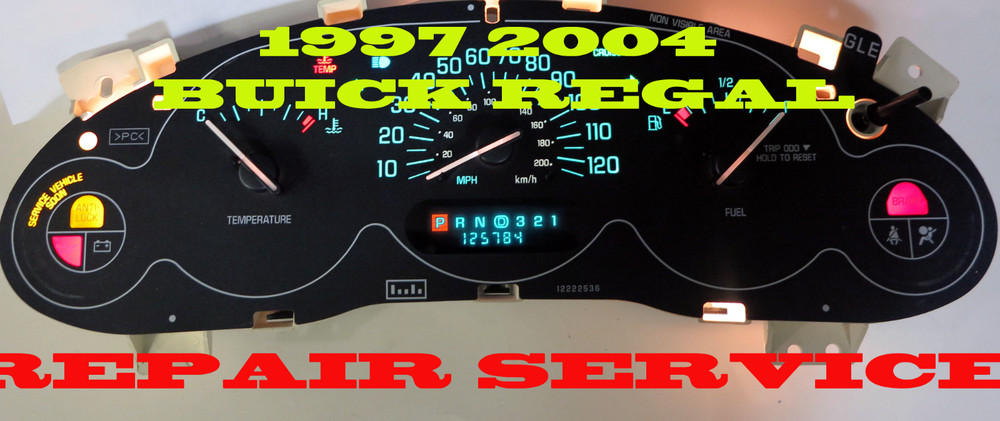 1999 Buick Century Instrument Cluster Software Odometer