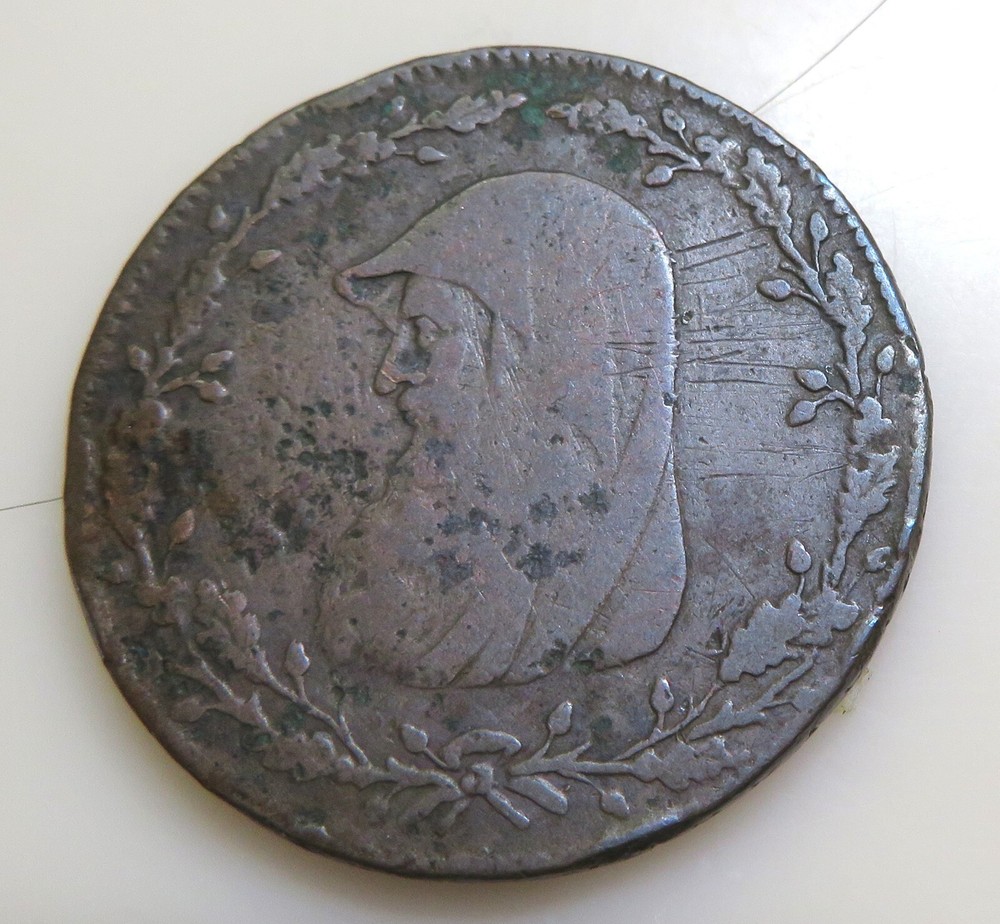 1788 Anglesey Wales DRUID Conder Token Halfpenny