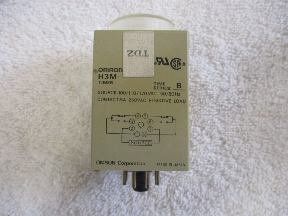 Omron Timer H3M Ser B Lot of 2