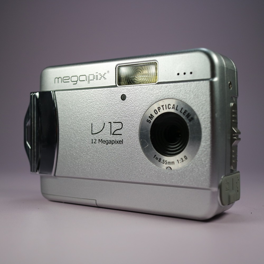 MegaPix V12 Digital Camera 12.0MP Silver Tested