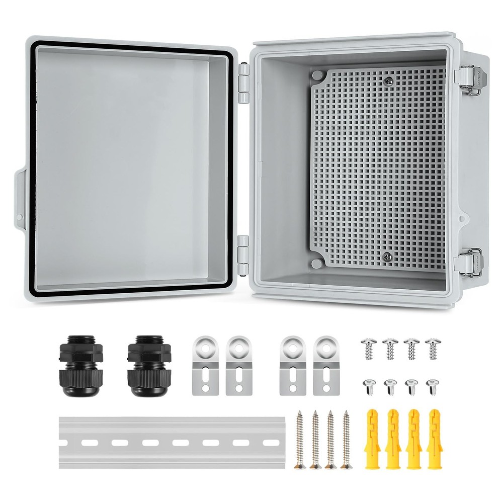 Waterproof Electrical Junction Box, IP67 Plastic Weatherproof Electrical Encl...