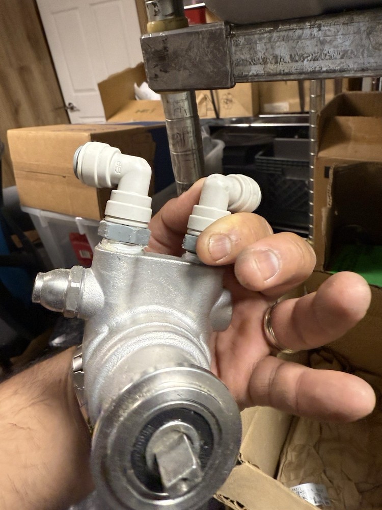 Fluid-O-Tech Pa 311 Pump,3/8" Nptf,111 Max. Gph,Ss,Bypass