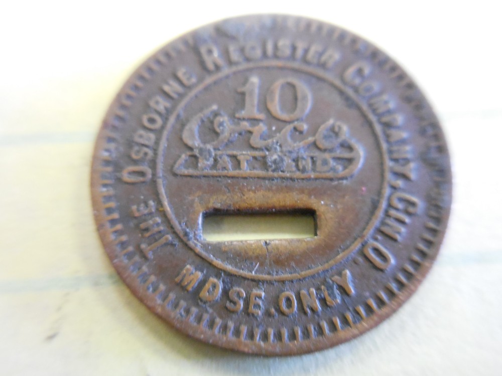 10 CENT SOUTHEASTERN FUEL CLACKER /TOKEN GORGAS,AL R-10