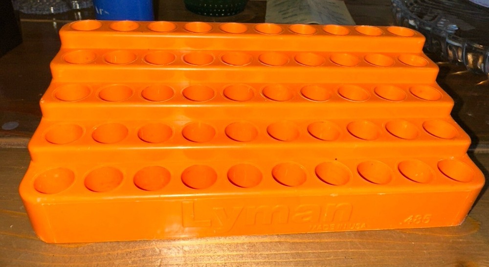 Lyman Bleacher Loading Blocks Durable Polymer Holds 50 Rounds Size  .485 USAi
