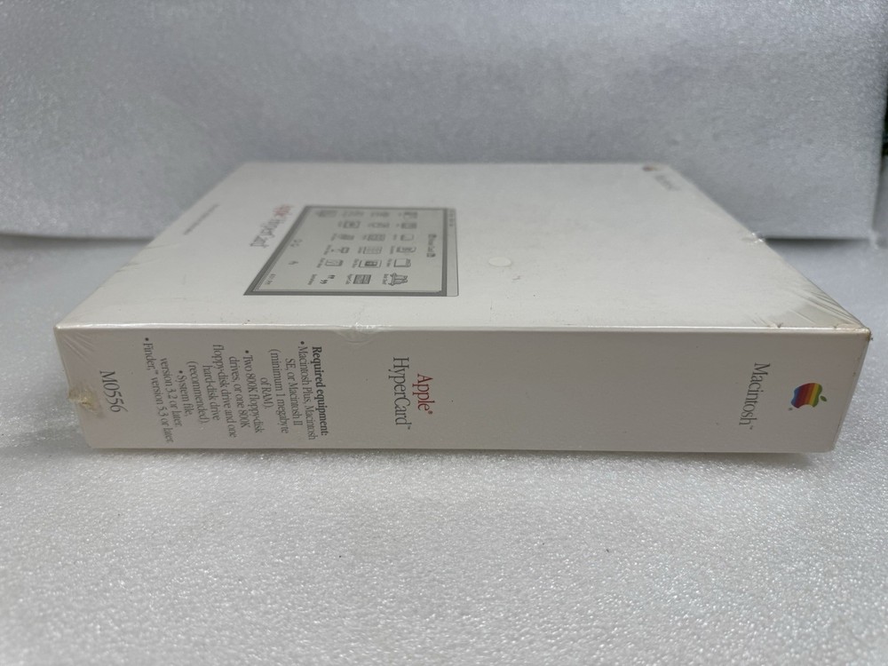 1987 Macintosh Apple Hypercard Software Model M0556 - NEW SEALED!
