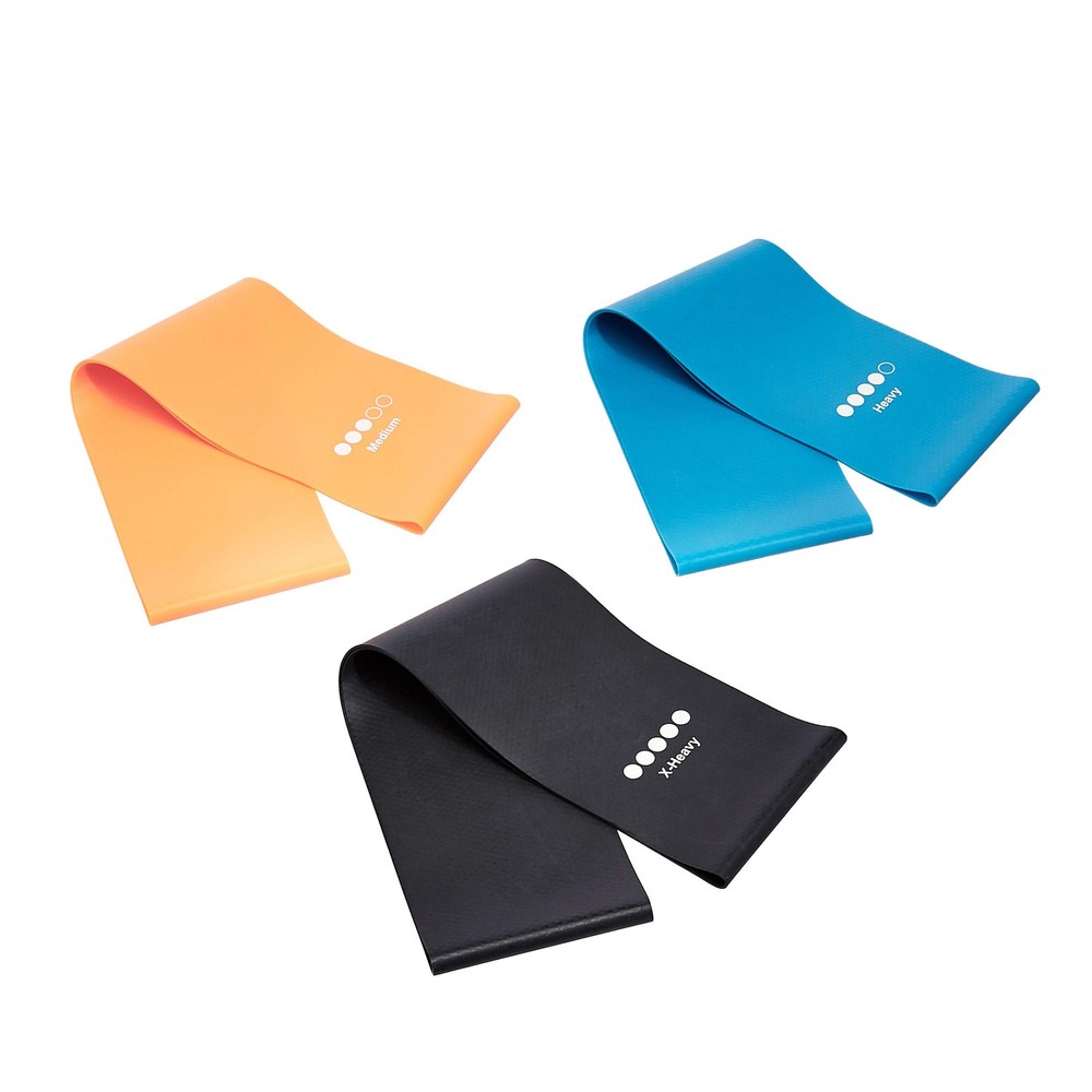 Amazon Basics Resistance Bands for Working Out, Exercise, 60 mm, Multicolor