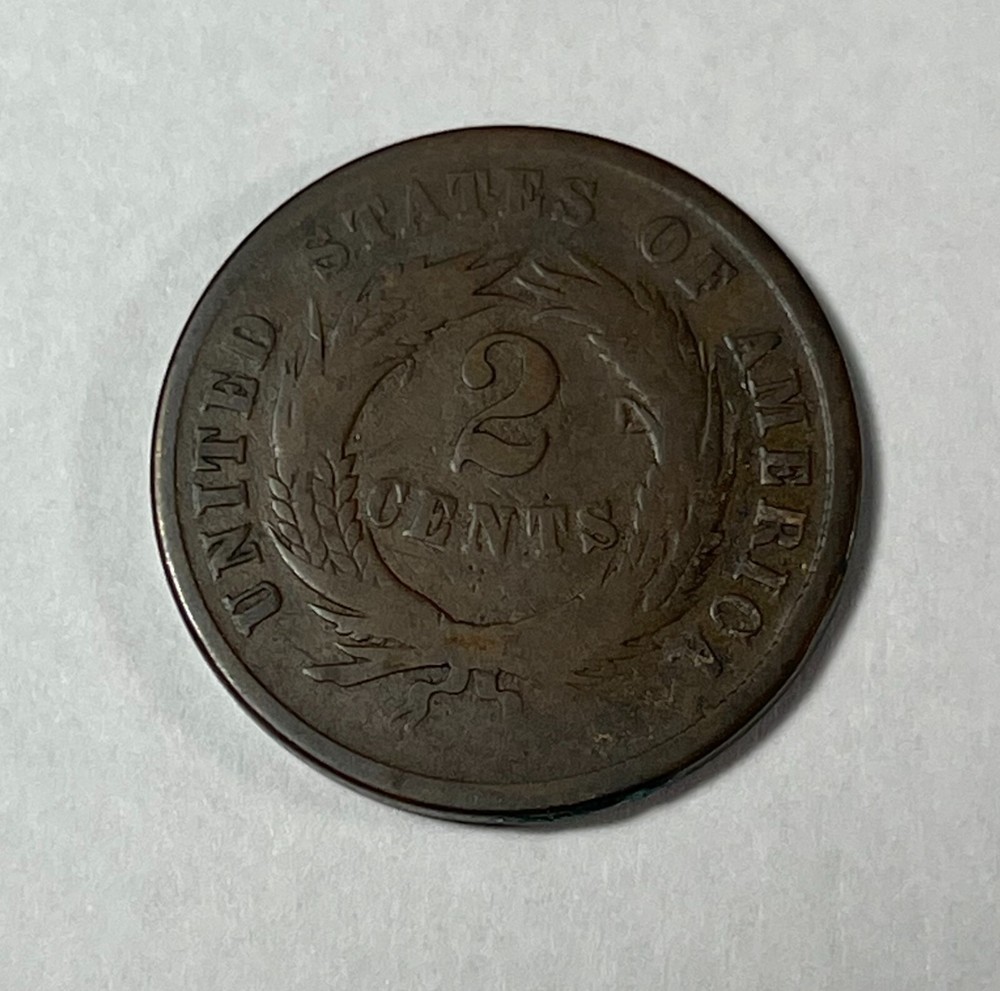 1864 2C (#17689) VG