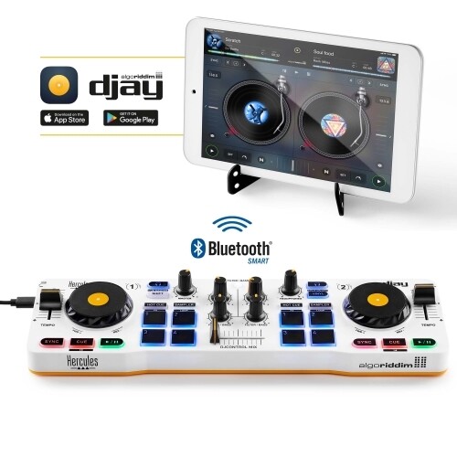 Hercules DJCONTROL-MIX DJ Controller for Smartphones & Tablets