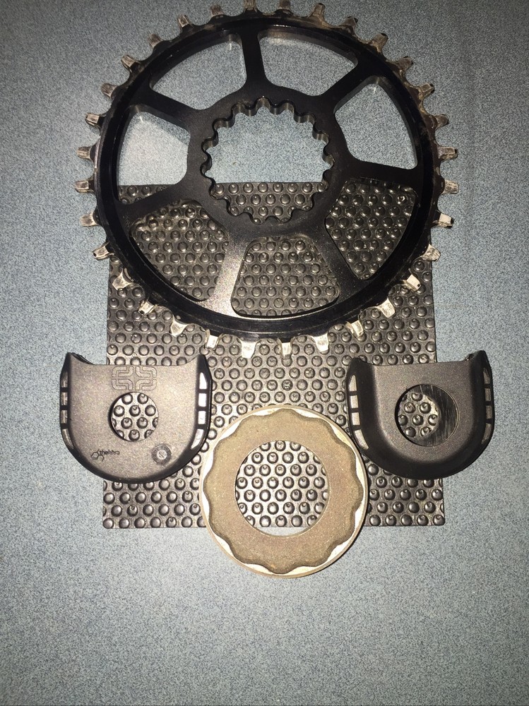 e*rhirteen TRS Carbon SL Crankset Plus Extras