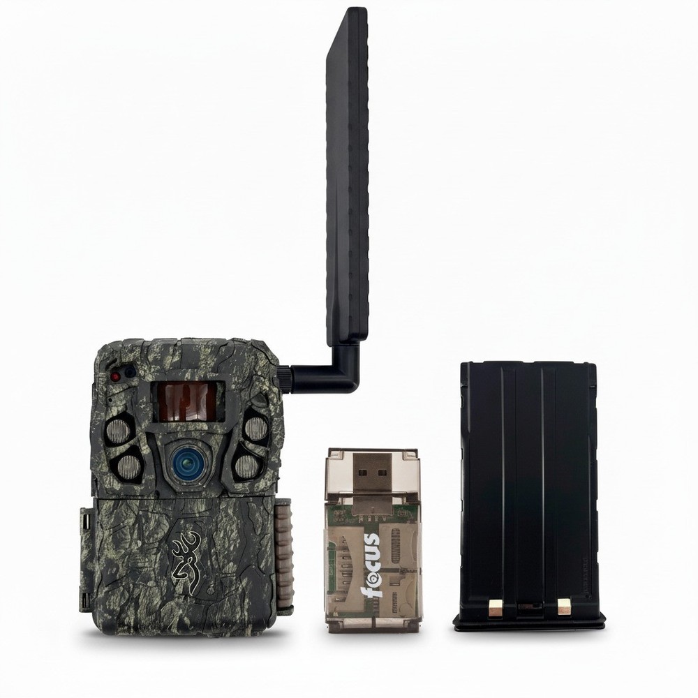 Browning Trail Camera - Defender Wireless Vision Pro HD AI 46MP Bundle