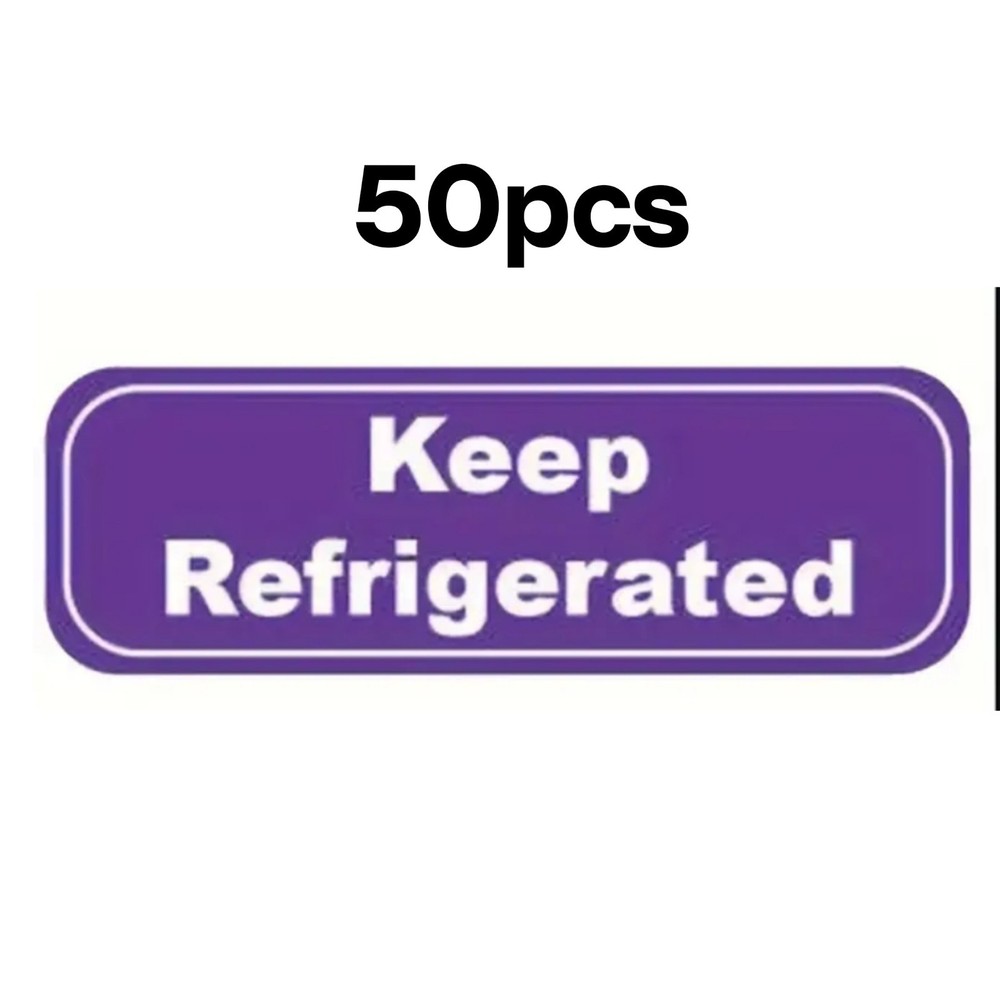 Keep Refrigerated Stickers 1x3 Inches