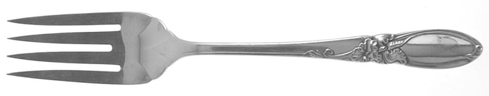 Oneida Silver White Orchid  Salad Fork 930029