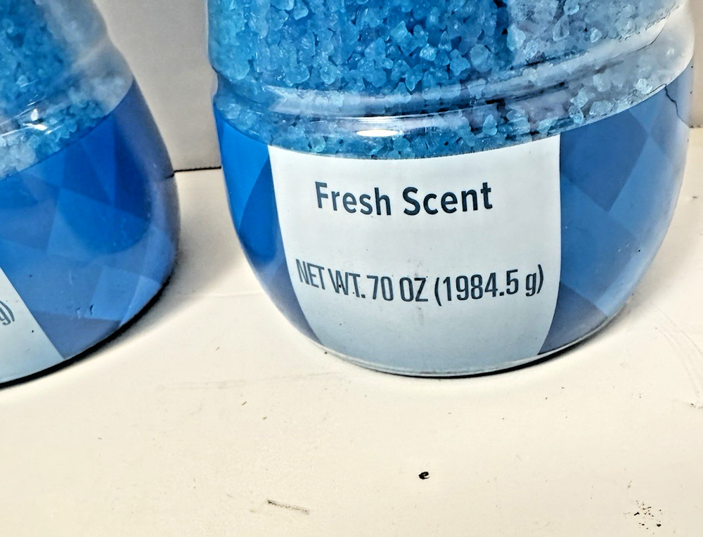 2x Fresh Step Deodorizing Litter Crystals Fresh Scent Cat Odor Control 70oz Ea.