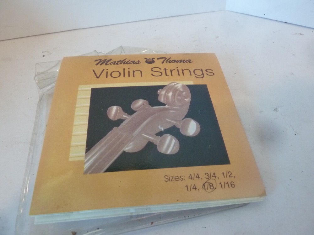 Mathias One Set 1/8 Violin Strings G,D,A,E