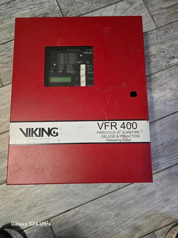 Viking VFR 400 Releasing Control Panel