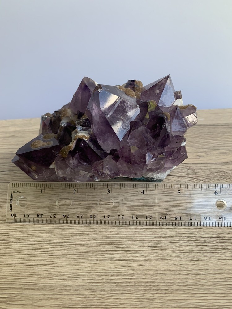 Amethyst & Crystallized Calcite Deposits