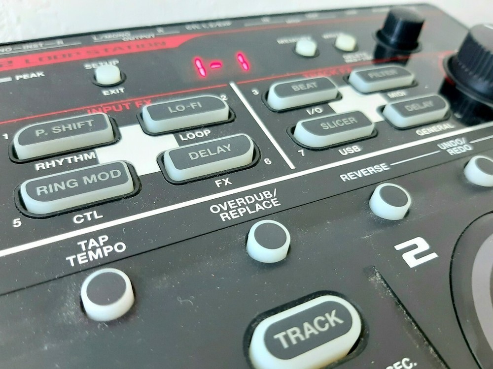 Boss RC-202 Multi Effects DJ Loop Station Looper Used Work w/AC Adapter Tested